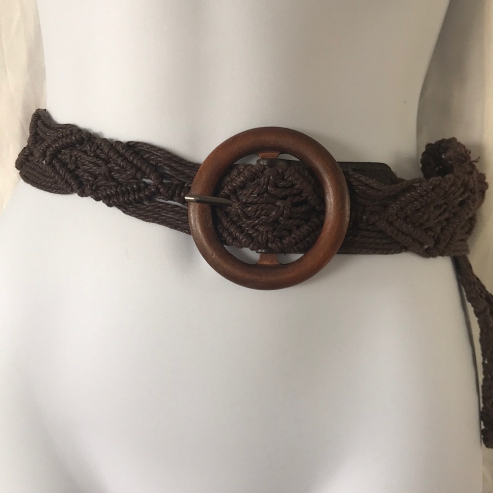 Rope style women’s belt